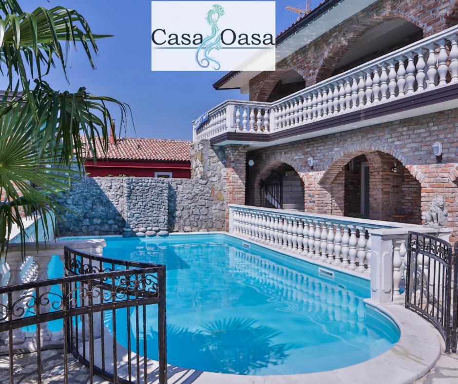 Casa Oasa -Accommodation , Pizzeria & Bar Marezige Kültér fotó